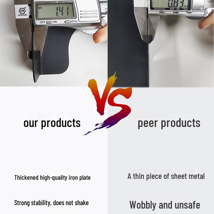 Adjustable Under-Desk Computer Mount & Bracket for Desktop Chassis