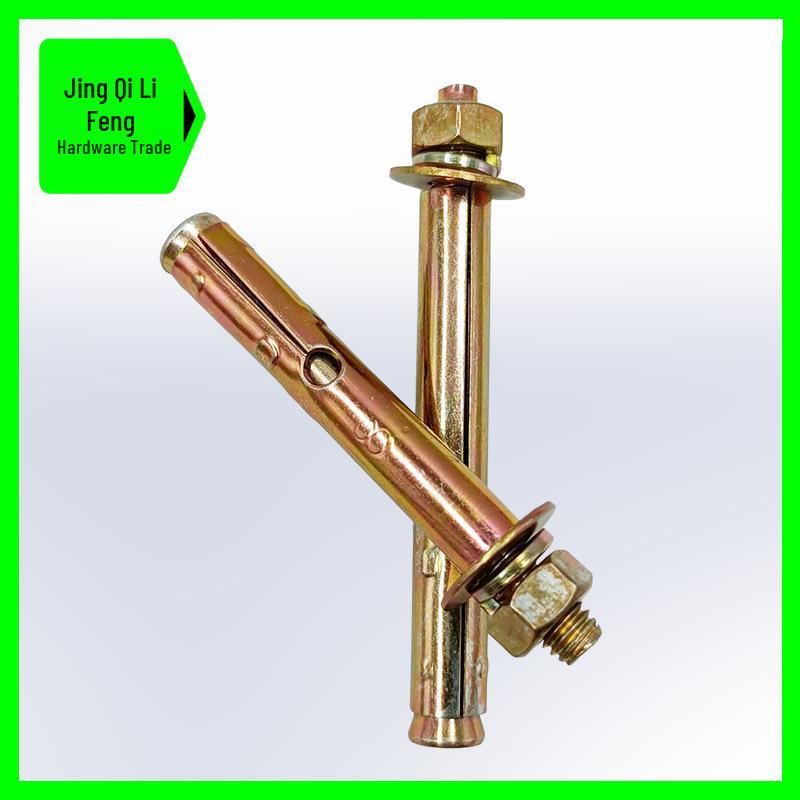 Small Head Carbon Steel Expansion Bolt - Zinc Plated Seamless Round Hole Pipe Mini