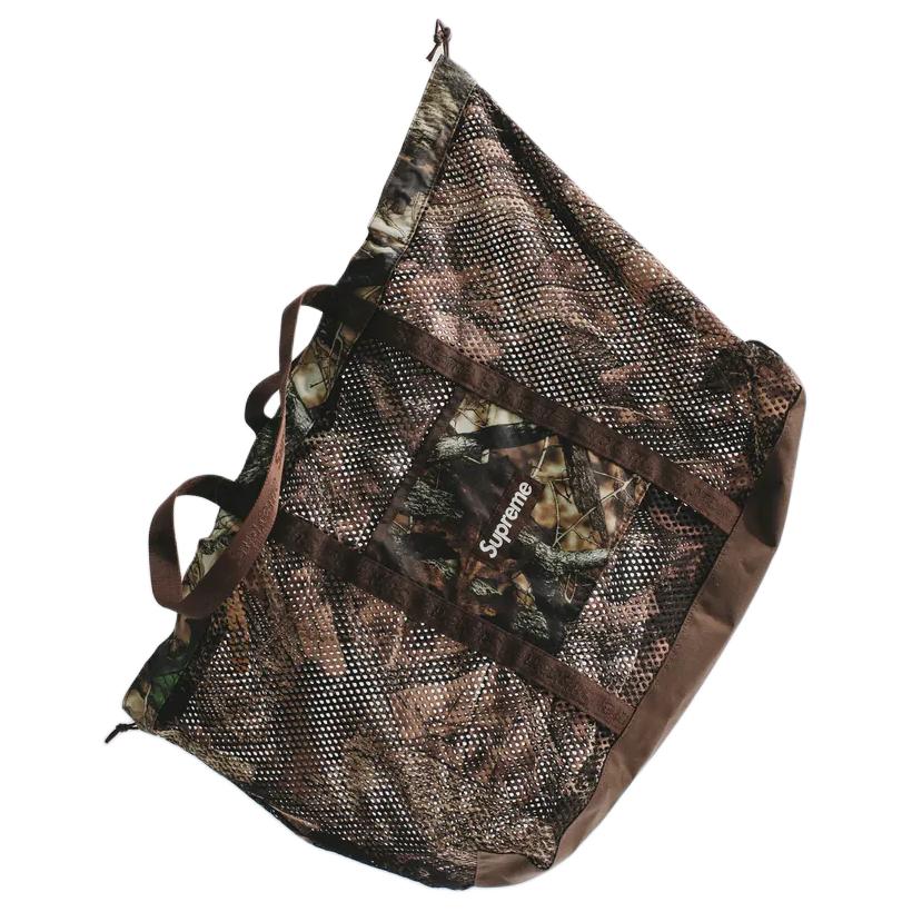 New Supreme Polyester Tote Bag, Shopping Bag, Handbag Men's Camouflage SUP-SS25-KANATICAMO