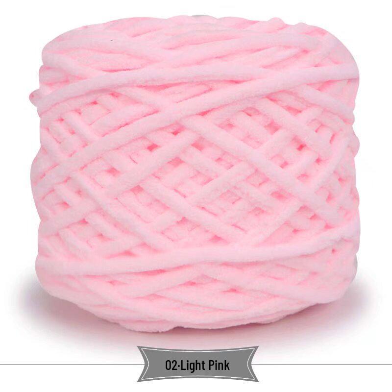 3.3 Große Eiswollknäuel für handgestrickte Häkelschuhe & zum Weben von Schals - Dicke Wolle für Damen & Herren