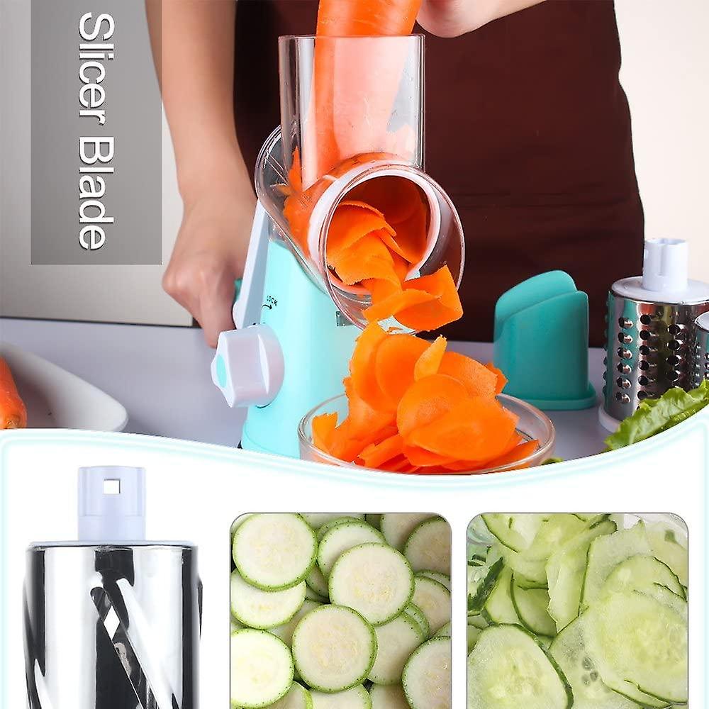 Gemüse-Käse-Reibenschneider – rotierende Handreibe, Zerkleinerer