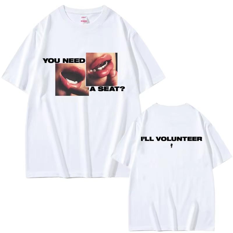 

Hit Me Hard and Soft Do You Know To How Bend Same Style Print Tshirts Men Women Fashion Pop Music T Shirts Oversized Tshirt S