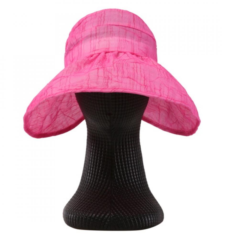 Shop Women S Wide Uv Block Sun Cap Pink Km Wh 0590