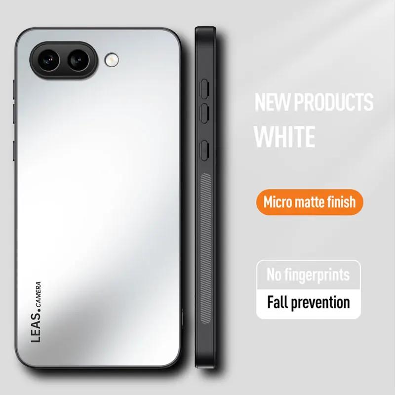 EUCAGR Stoßfest AG Mattes Weiches TPU+PC Rückseite Für Google Pixel 10 Pro XL 9A Pixel9Pro 8 7 6 Pro 6A Handyhülle Hülle