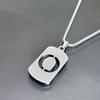 Simple Titanium Steel 26-Letter Necklace for Men and Women - Trendy Minimalist Design