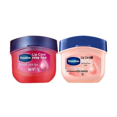 Vaseline Lip Balm Duo: Sweet White Peach & Rose Bud