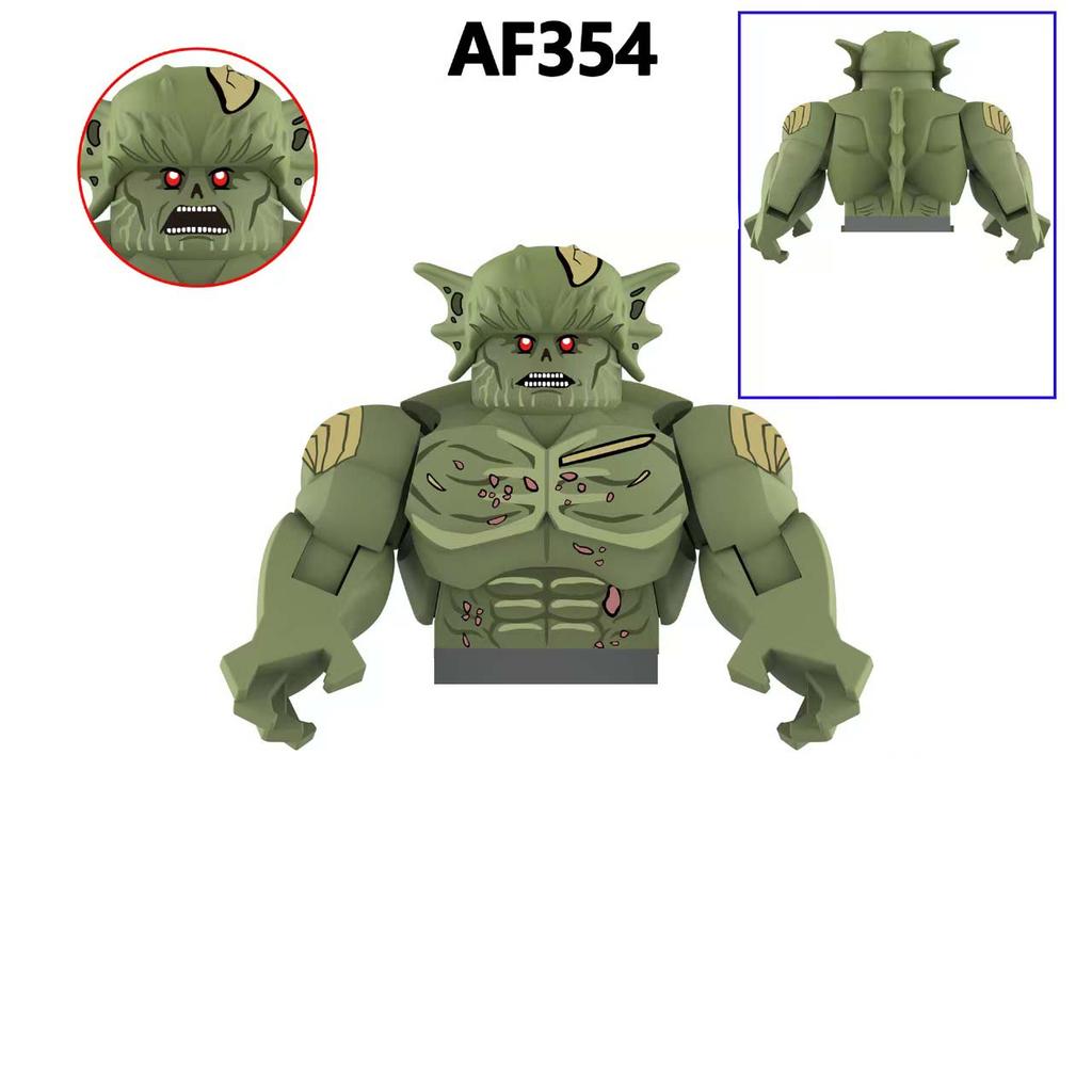 Non-Toxic New Movable Model Mini Bricks Lizard Rhino Abomination Assemble Compatible Action Figures Puzzle Kids Toy Building Blocks Gifts