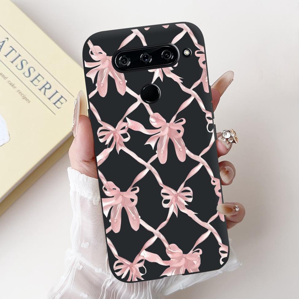 For LG V40 V50 ThinQ Case V50S ThinQ Cute Cartoon Cat Luxury Cool Shockproof Silicone Back Cover For LG V50S ThinQ 5G Phone Case