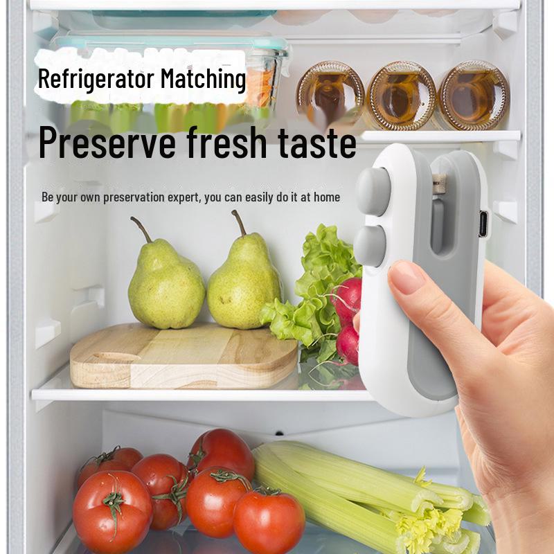 Přenosný USB mini tepelný svařovací stroj: Dvojúčelový kráječ a uzavíratel svačin