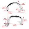 Chrome Motorcycle Front Crash Bars Engine Guard Frame Side Protector Rail Fence Bumper For Honda Nighthawk 750 CB750 1992-2011