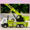 Rescue Hook Crane Trailer Vehicle Model With Inertia Control For Collectors And Kids