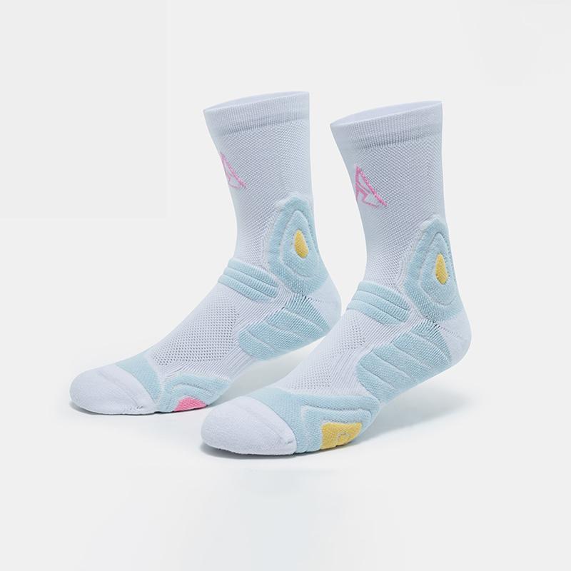 Логотип RIGORER AR Баскетбольные носки Rigorer Austin Reaves Профессиональные тренировочные чулки Нескользящие утолщенные спортивные носки 24-26cm