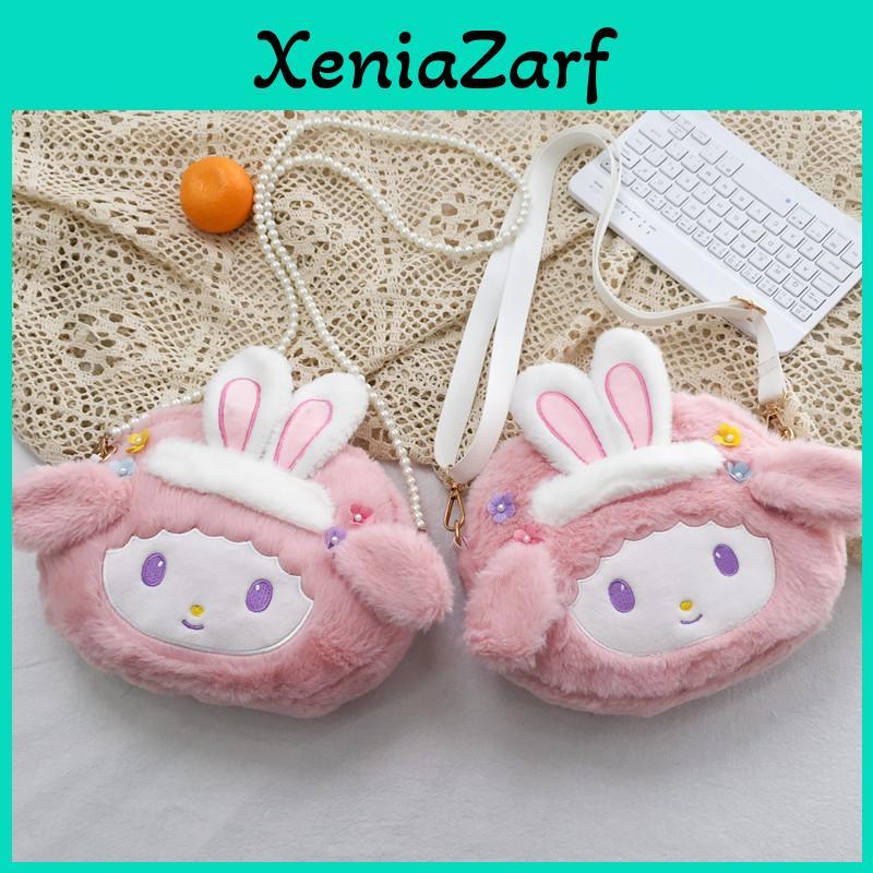 Meleedy Cute Rabbit Plush Toy Backpack