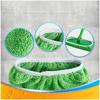 1 piece set of green mop cloth with strong water absorption and washability, suitable for home kitchens