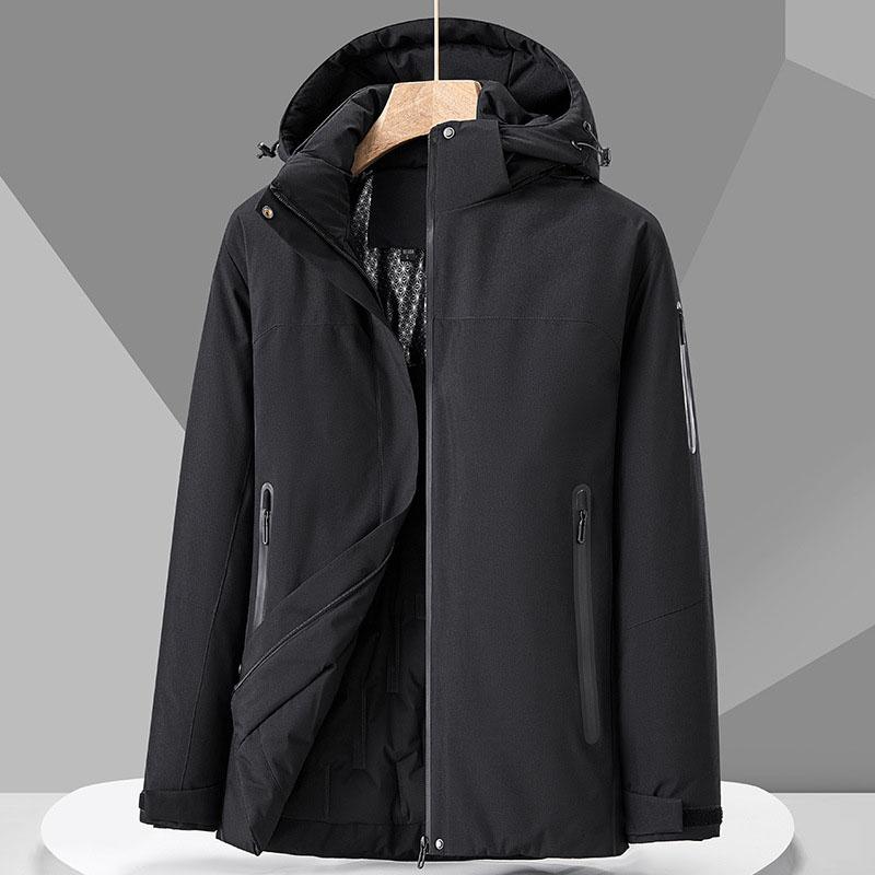 Women's Winter Waterproof Jacket Hiking Camping Skiing Warm Coat Outdoor Windproof Windbreaker Thick Fleece Climbing Clothes