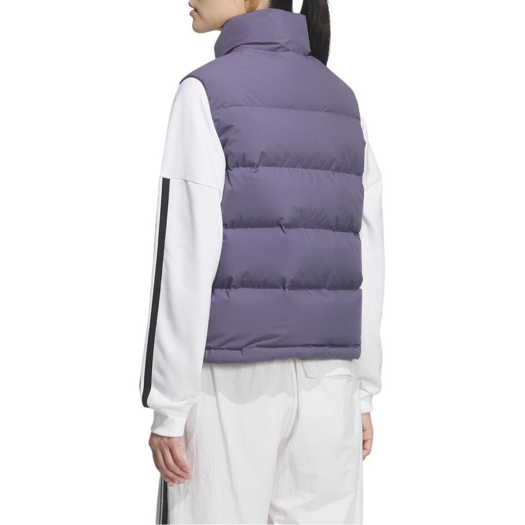 adidas Helionic Daunen Relaxed Wasserabweisend Winddicht Warm Locker Stehkragen 600er Füllung Reißverschluss Steppweste Damenwesten KQ5534
