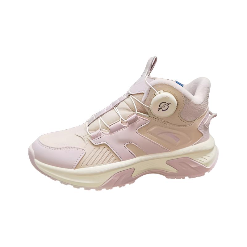 Anta Unbounded Winter Warm High-Top Plush Thick Non-Slip Casual Cotton Shoes Women sneaker 122518964-4