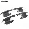 For Kia K5 Optima DL3 -  2024 2025 Carbon Fiber Side Door Handle Bowl Cover Trim Protection Sticker Car Accessories