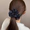 Korean Pleated Crystal Bun Clip for Women - Voluminous Updo Hair Accessory 2026