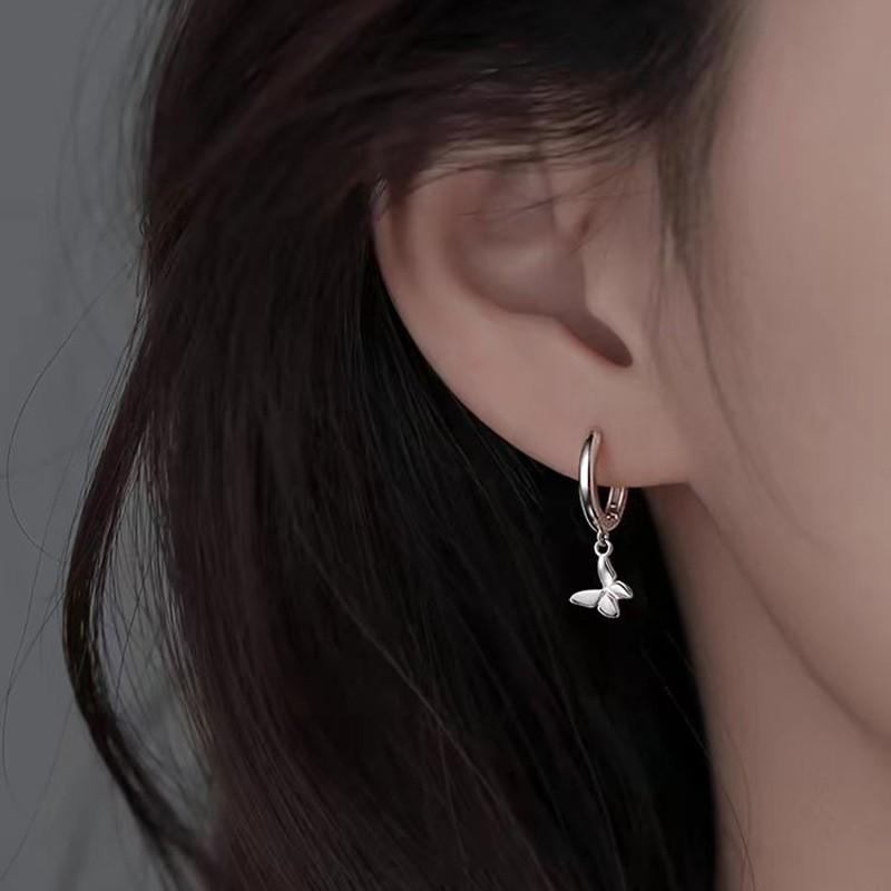 925 Sterling Silver Hoop Earrings: 2025 Modern Niche Design - Elegant & Luxurious for Women