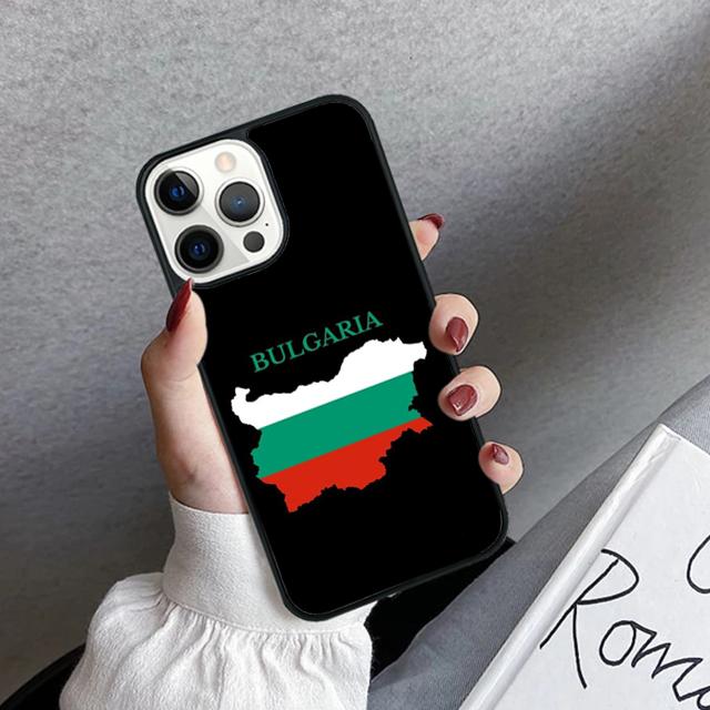 Bulgaria Passport Flag Map Phone Case Cover For iPhone 17 Air 16 15 14 plus 11 12 13 pro max coque Shell Fundas