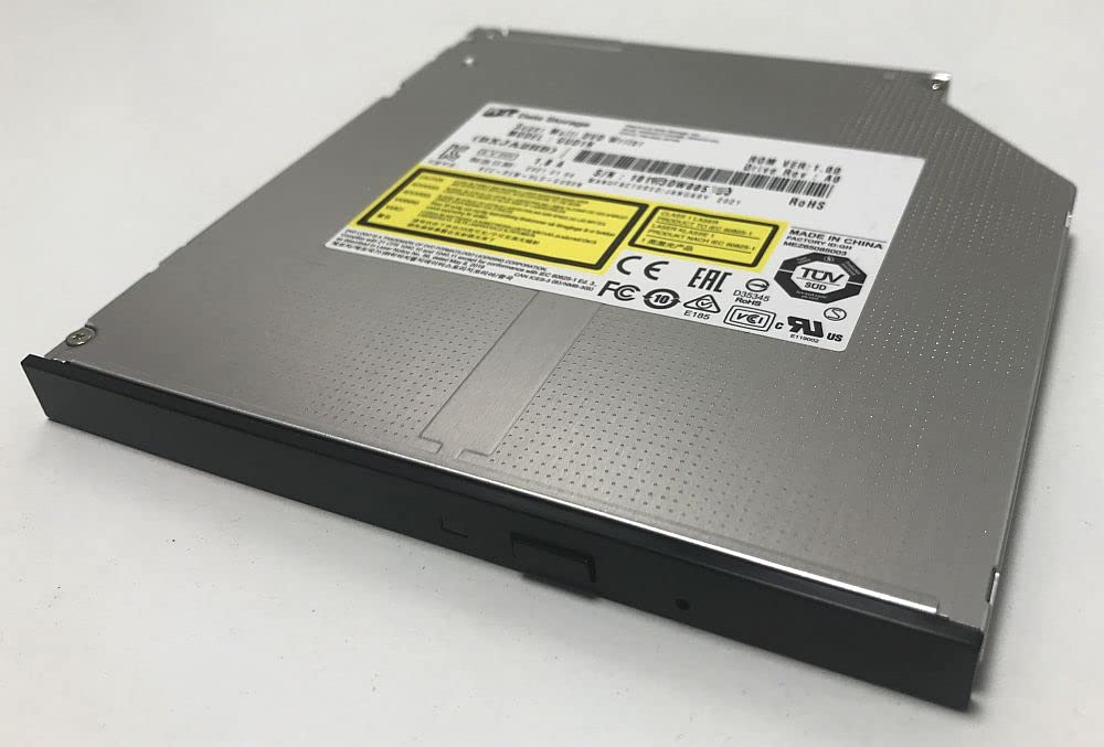 

HLDS Hitachi LG DVD Super Multi Drive Ultra Slim Thick SATA Connection GUD1N Black Bezel Attached 9.5mm Built-in