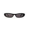 Saint Laurent Oval Plastic Fashion Frame Oval Sunglasses Unisex Sunglasses 713740-Y9901-1000