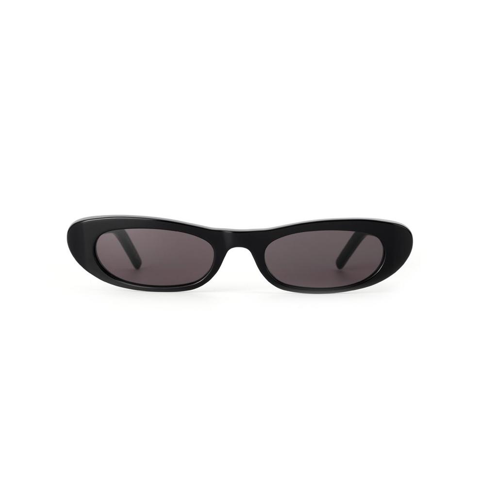 Saint Laurent Oval Plastic Fashion Frame Oval Sunglasses Unisex Sunglasses 713740-Y9901-1000