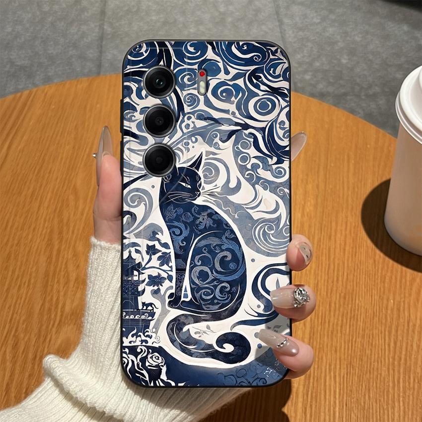 For Tecno Camon 40 20 19 17 16 15 Pro Premier 18P 16S 17T Phone Covers Matte Silicone Lovely Bow Lightweight Anti Drop Cases For Tecno Camon18i Bumper