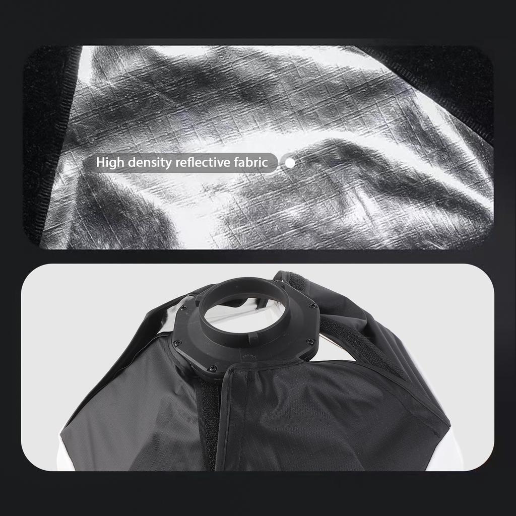 30cm 11.8in Lantern Softbox Spherical Collapsible Soft Box Quick Installation Studio Photography Video Lighting