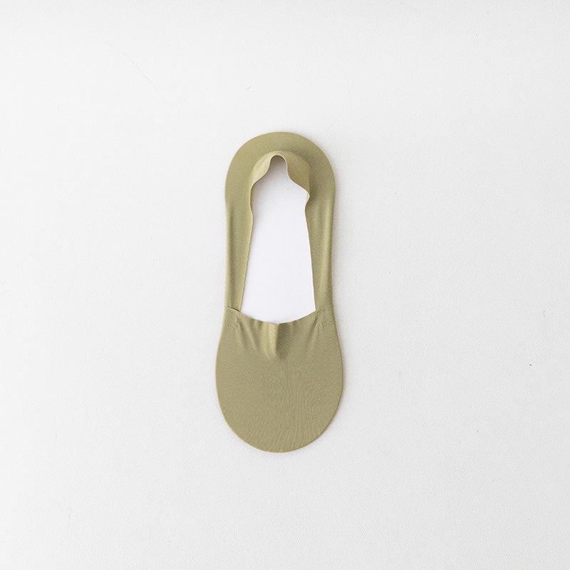 Women's Large-sized Boat Socks, Summer Anti-slip and Non-dropping, and Ice Silk Thin Socks, Shallow-mouthed Invisible Large-sized Short Socks