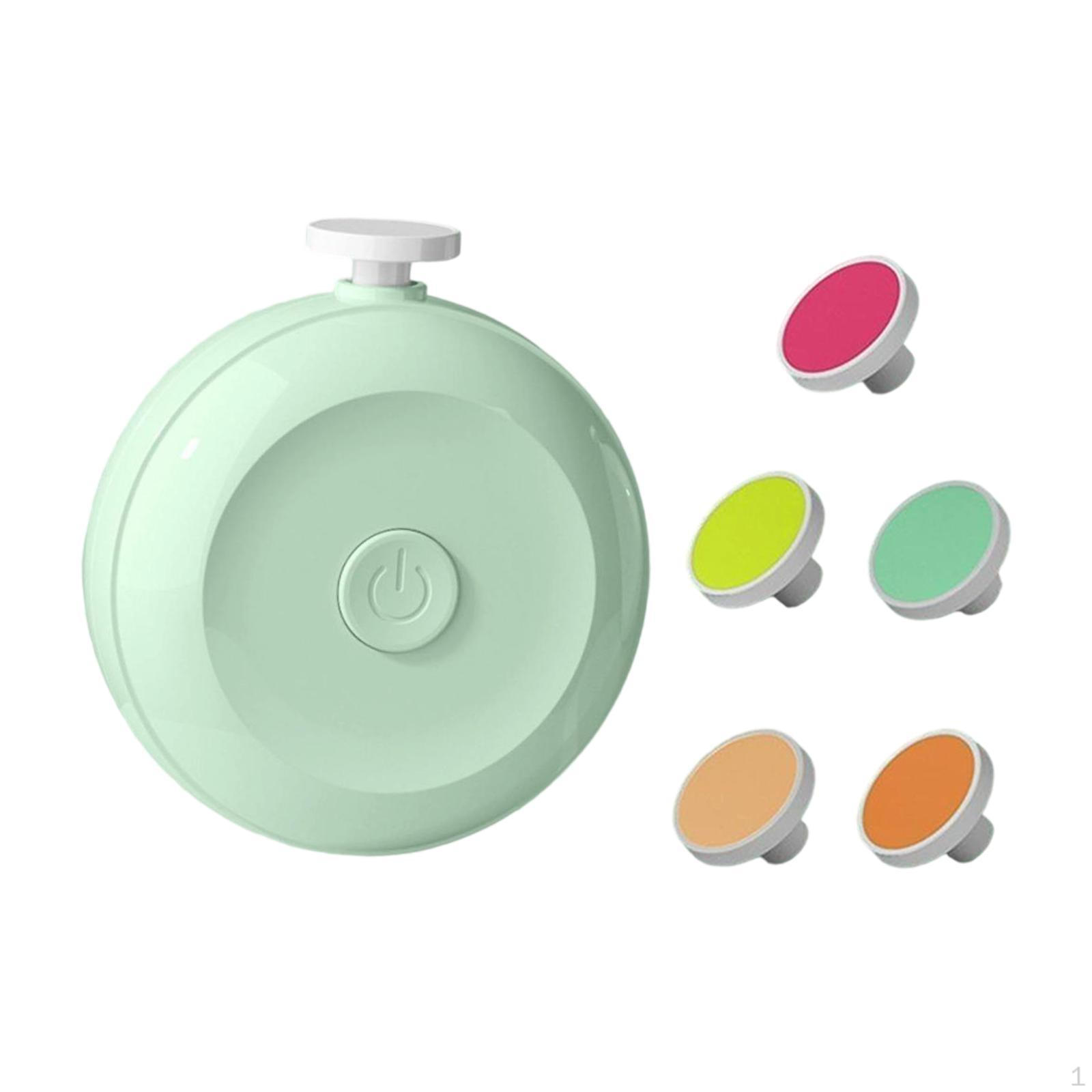 

Electric Nail Automatic Multifunction Easy to Use Low Noise Compact Fingernail Trimmer Adults зелений