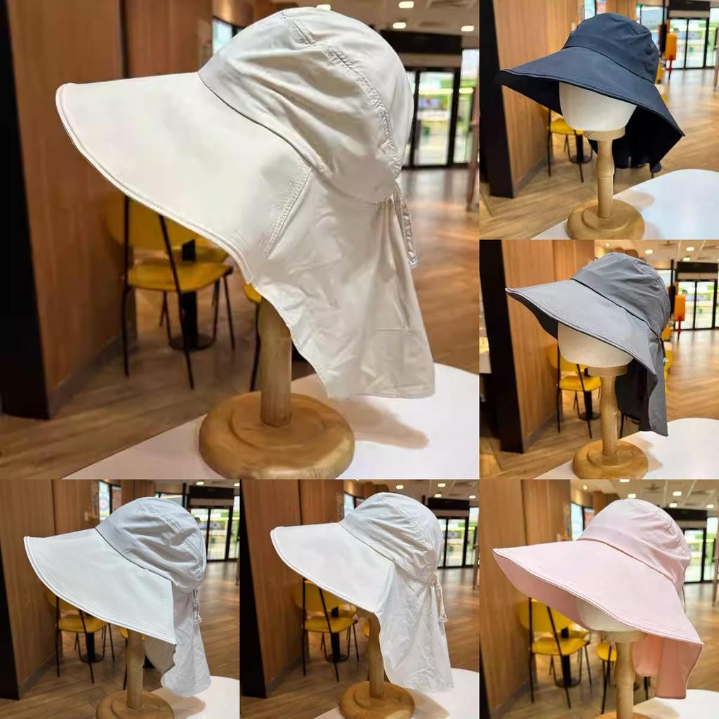 Fashionable Round Top Sun Hat For Women With Ice-cooling Sensation Breathable Fabric