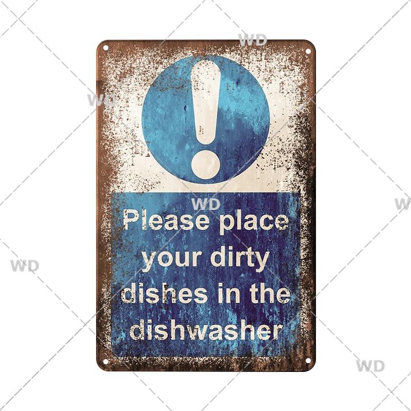 Warning No Farting Slogan Vintage Metal Tin Signs Home Bar Pub Decorative Plates Danger Retro Sign Wall Stickers Art Poster