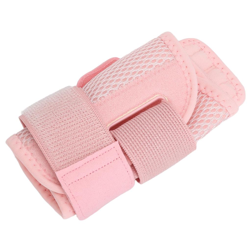 Thumb Splint Wrist Brace Thumb Wrist Stabilizer Splint Compression Support Wrap Brace Universal for Right Left Hand Pink