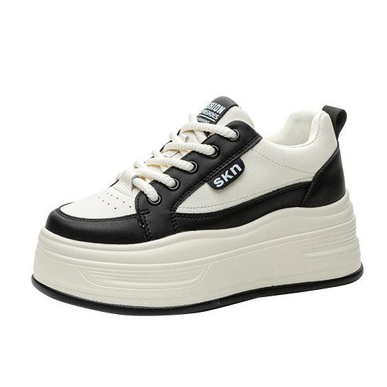 

Модные 7-сантиметровые классические кроссовки из натуральной кожи для женщин, белые туфли, повседневная обувь для молодых девушек, женские кроссовки, брендовая женская белая обувь 34