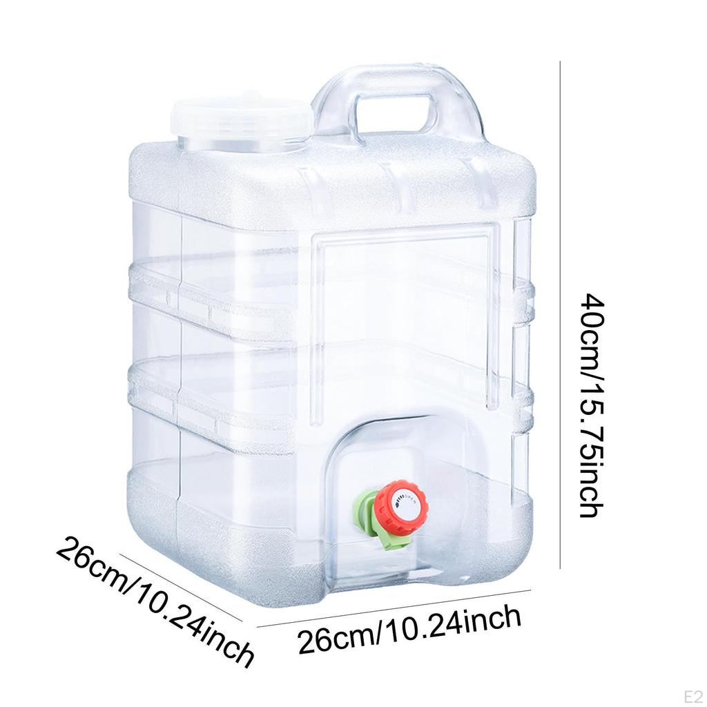 Camping Wasserbehälter mit Griff Barrel Lagerung Tank Zapfen Träger für