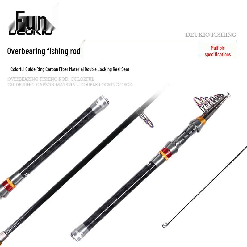 DEUKIO BaDao Carbon Telescopic Sea Fishing Rod