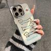 Cute Puppy Phone Case For IPhone 17 16e 16 15 14 13 12 11 Mini Pro Max X XR XSMAX 8 7 Air Plus Transparent Soft Cover