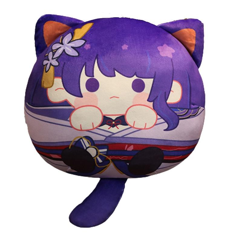 Super Soft Fibre-filled Genshin Impact Plushie With Tails Perfect For Teenagers
