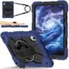 Silicone+PC Tablet Cases for 11'' Lenovo IDEA TAB/Tab M11/XiaoXin Pad 11 2025 Case 331FC/335FC/330FU Cover Rotate Stand Shell