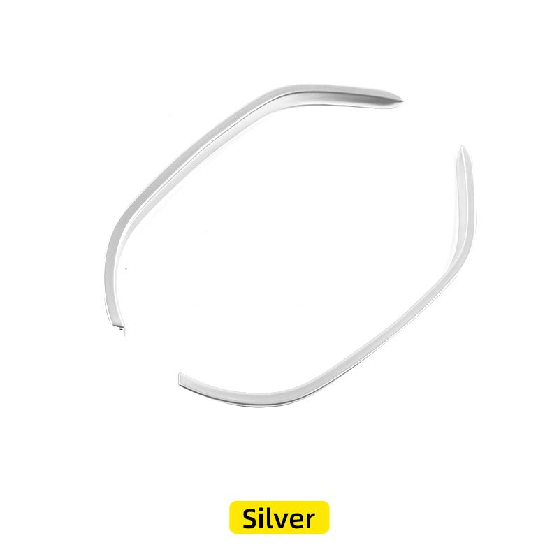 For Toyota Highlander XU70 Hybrid     2024 Car Dashboard Display Meter Ring Speedometer Gauge Cover Trim Strips