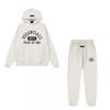 FEAR OF GOD ESSENTIALS Flocked Letter Hoodie Loose Fit Fleece Sweatshirt Men Women