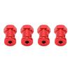 4pcs 12mm RC Aluminum Wheel Hex Hub 15mm Offset Extension Hex Drive Adapter Coupler for TRAXXAS