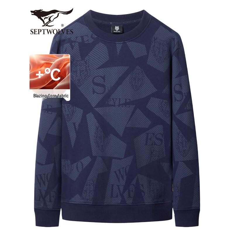 Seven Wolves Men s Casual Print Long Sleeve Top XL