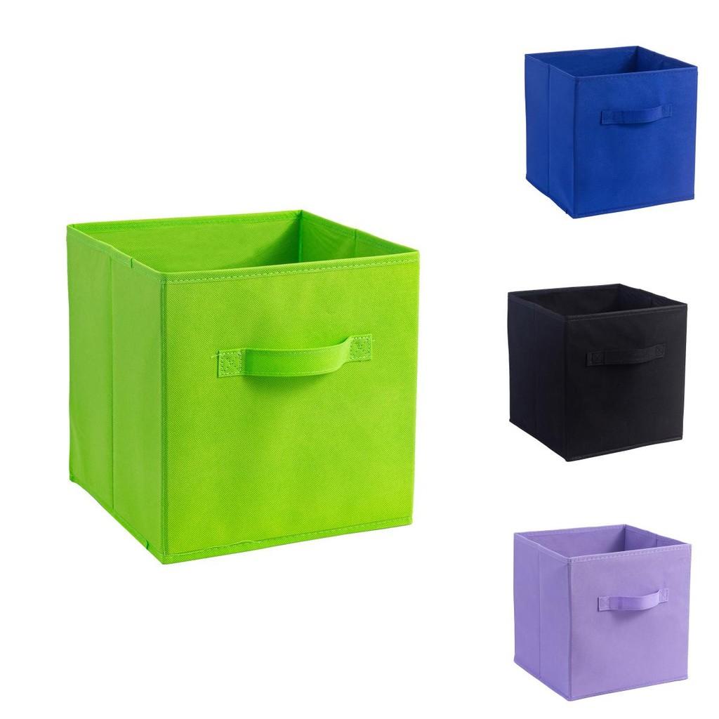 Spacious 35l Fabric Storage Box For Shoes Clothes And Accessories Ideal For Living Room Use