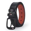 Belt Men'S Oil Drop Pin Buckle Microfiber Belt Business Belt Stall