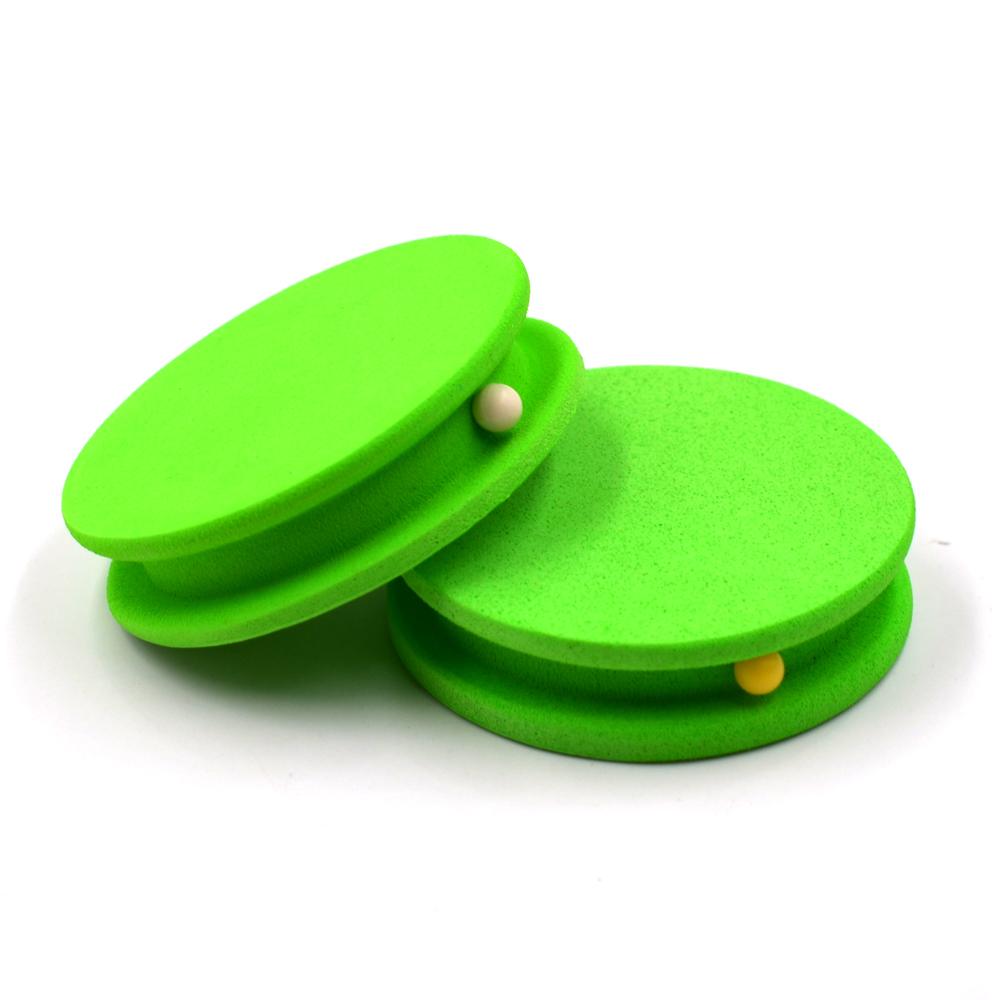 MNFT 10Pcs Carp Fishing Rig Thread Circular Winding Plates 64mm Fishing Foam Line Spools Winding Foam Spooler Plate Board