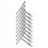 Luthier Tools Guitar Repair Radius Stainless Steel Bass String Measure Portable Bass String Ruler