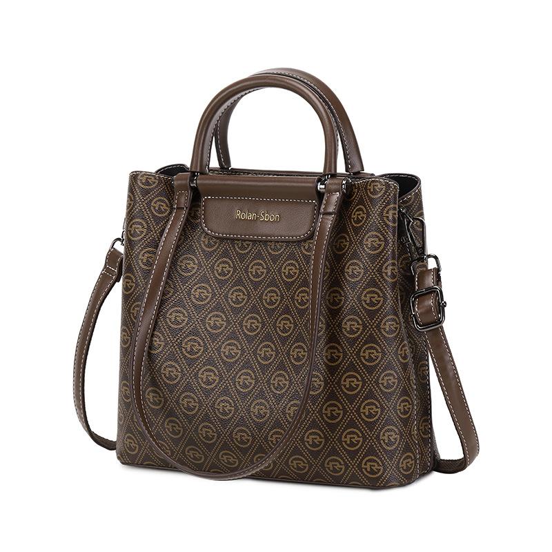 All-match Popular Handbag New Fashionable Bucket Bag Large Capacity Fashionable One Shoulder Crossbody Bag Trendy Women's Bag